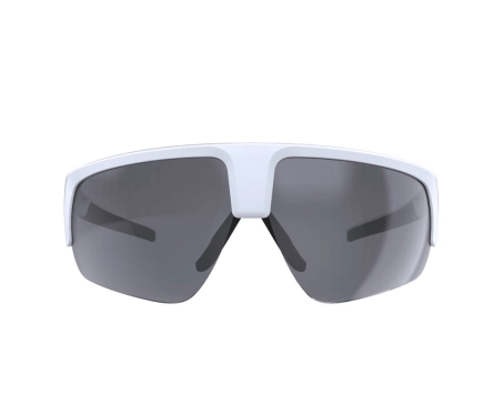 Lunettes Unisexe COMET Blanc/Fumée Flash Miroir